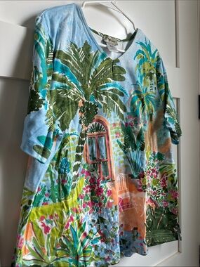 J Bee Beautiful printed shirt